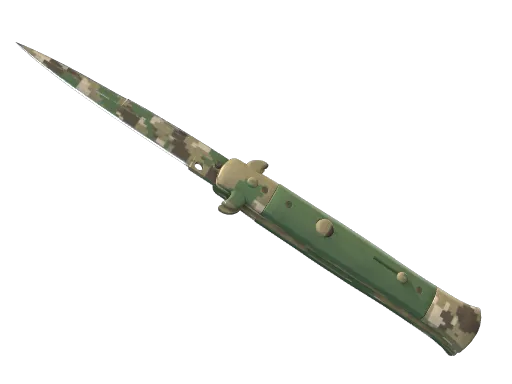 ★ StatTrak™ Stiletto Knife | Forest DDPAT (Field-Tested)