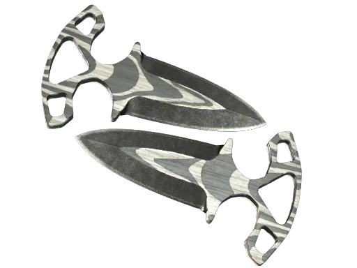 ★ StatTrak™ Shadow Daggers | Black Laminate (Field-Tested)